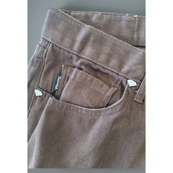 Diamond Supply Co Sunrise Pants Size 36x31 Brown Chino Streetwear - Picture 4 of 10